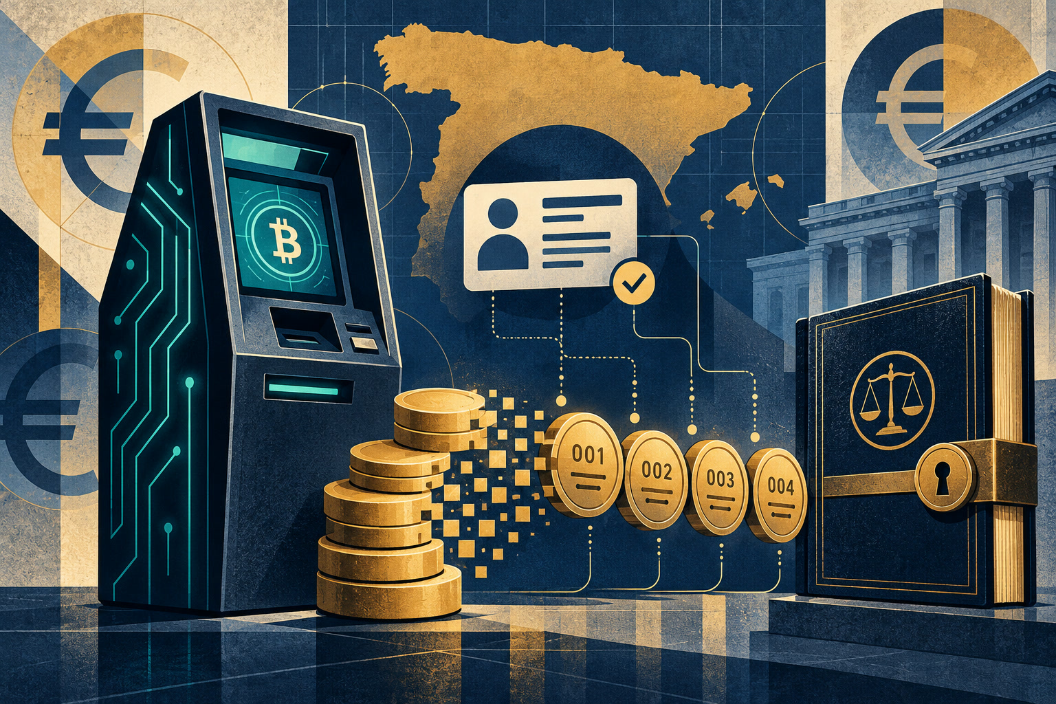 Adiós al cajero opaco: el BOE exige DNI en cada operación cripto