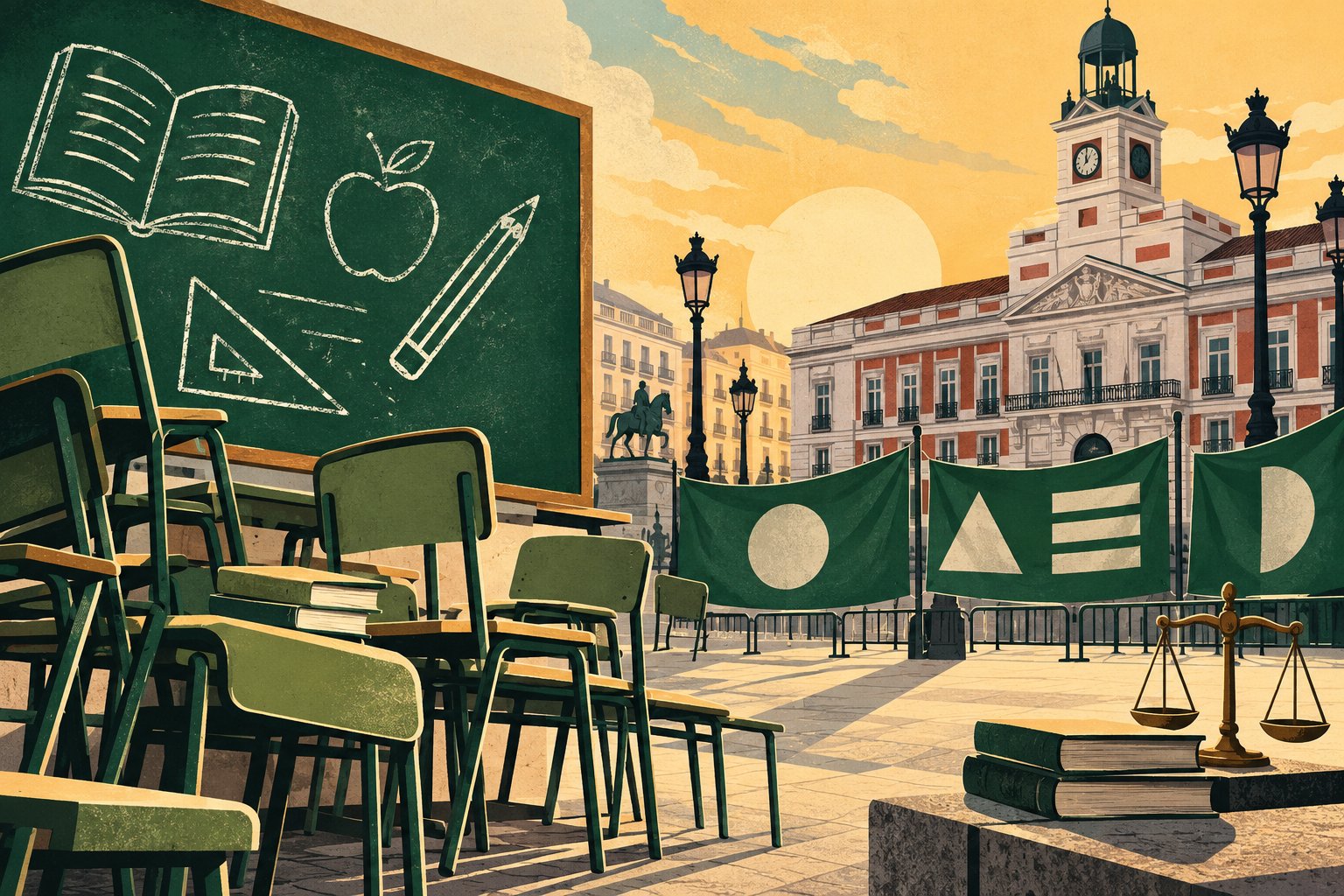 Diario de precampaña (VI): la marea verde madrileña pone la escuela en el 29-N