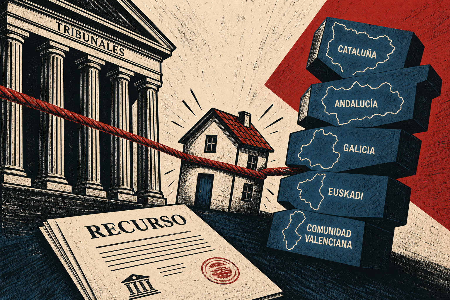 Tú sin casa, ellos en los tribunales: la vivienda vuelve a ser un pulso de poder